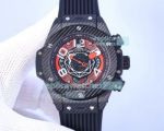 Replica Hublot Big Bang Skeleton Dial Black Bezel Watch	